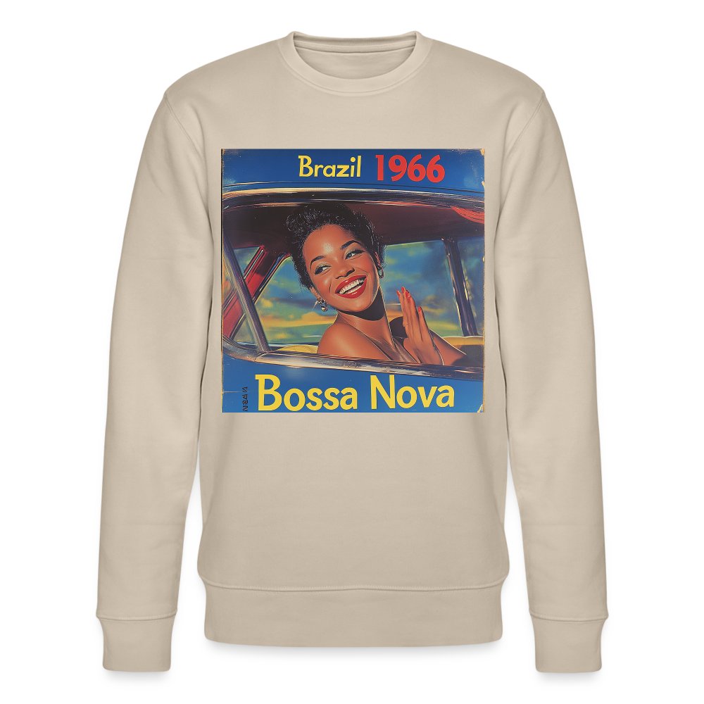 Isabela Costa, brazil 1966, Ekologisk sweatshirt CHANGER unisex från Stanley/Stella - beige