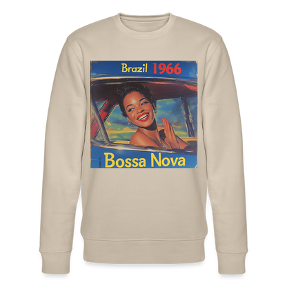 Isabela Costa, brazil 1966, Ekologisk sweatshirt CHANGER unisex från Stanley/Stella - beige