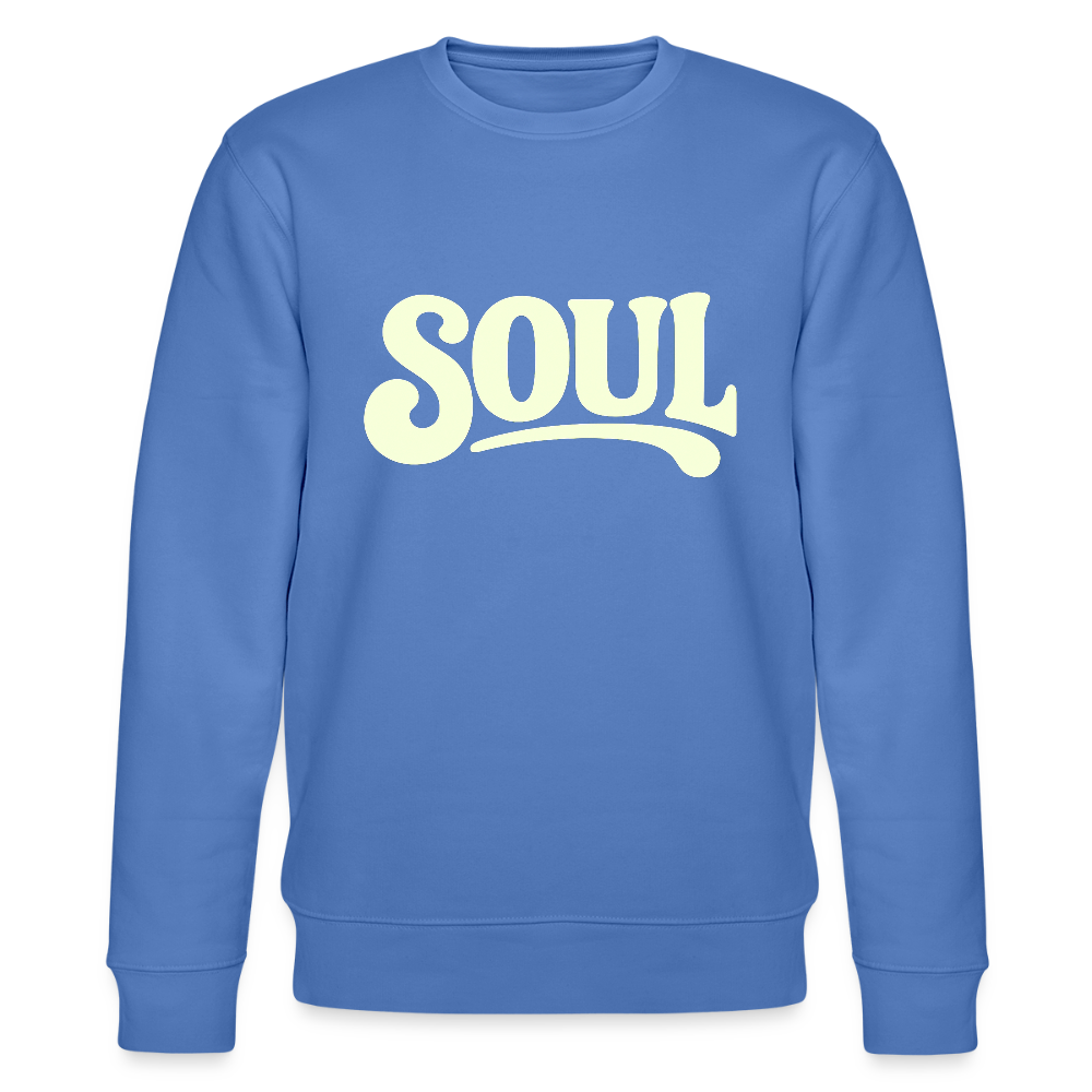 All About Soul, Ekologisk sweatshirt CHANGER unisex från Stanley/Stella - blå
