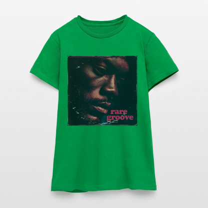 Groove Rare, T-shirt dam - kellygrön