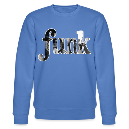 Funk Vibes, Ekologisk sweatshirt CHANGER unisex från Stanley/Stella - blå