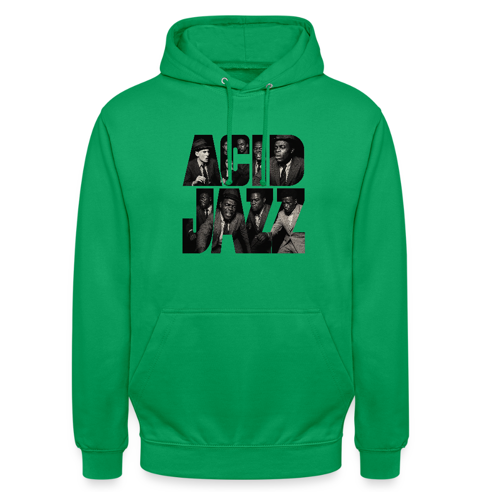 80s Club Jazzdance, Luvtröja unisex - kellygrön