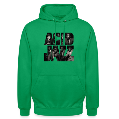 80s Club Jazzdance, Luvtröja unisex - kellygrön