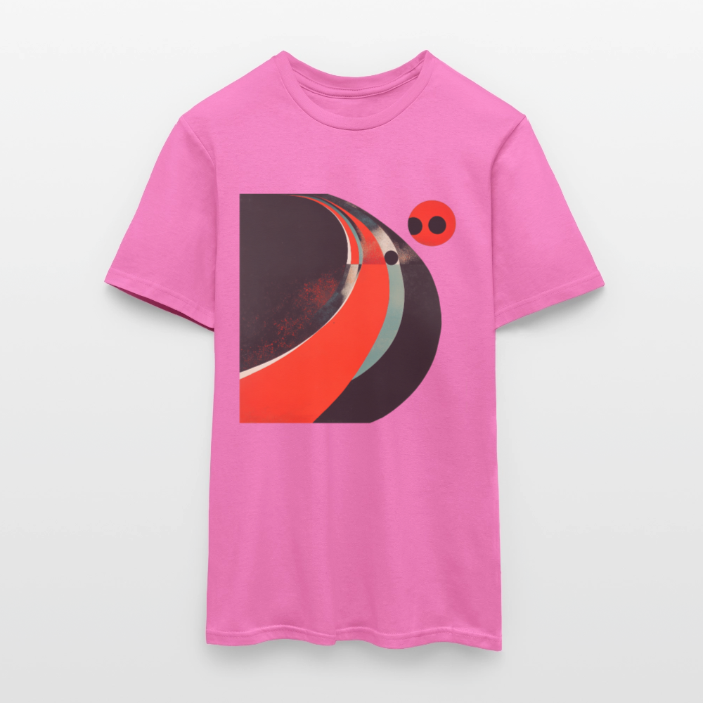 Distant Vinyl Dreams, T-shirt herr - rosa