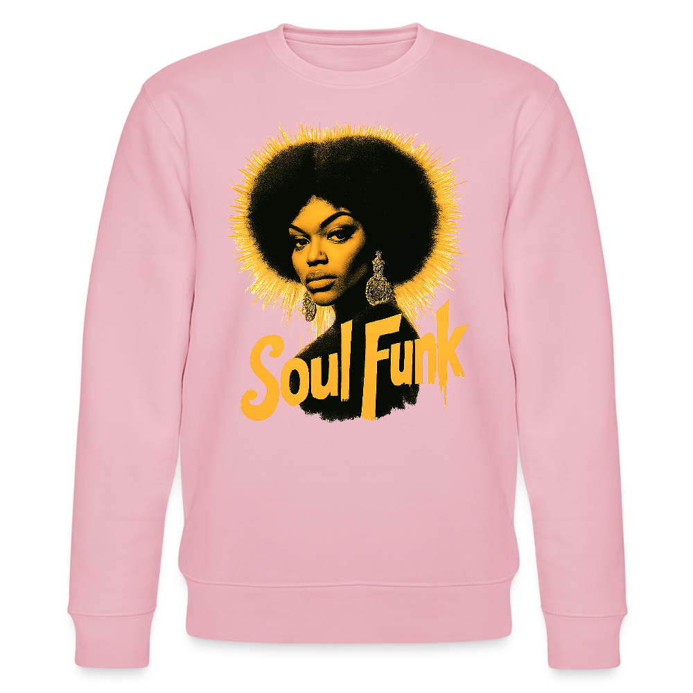 Soul Funk, Ekologisk sweatshirt CHANGER unisex från Stanley/Stella - ljusrosa