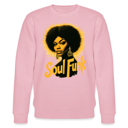 Soul Funk, Ekologisk sweatshirt CHANGER unisex från Stanley/Stella - ljusrosa