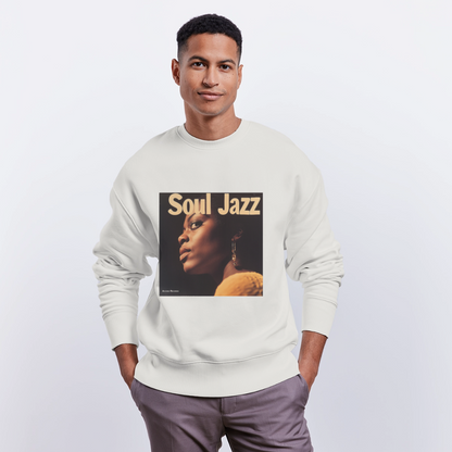 Acceso's Soul Groove: Jazz with a Beat, Ekologisk oversizetröja RADDER unisex från Stanley/Stella - OFF WHITE