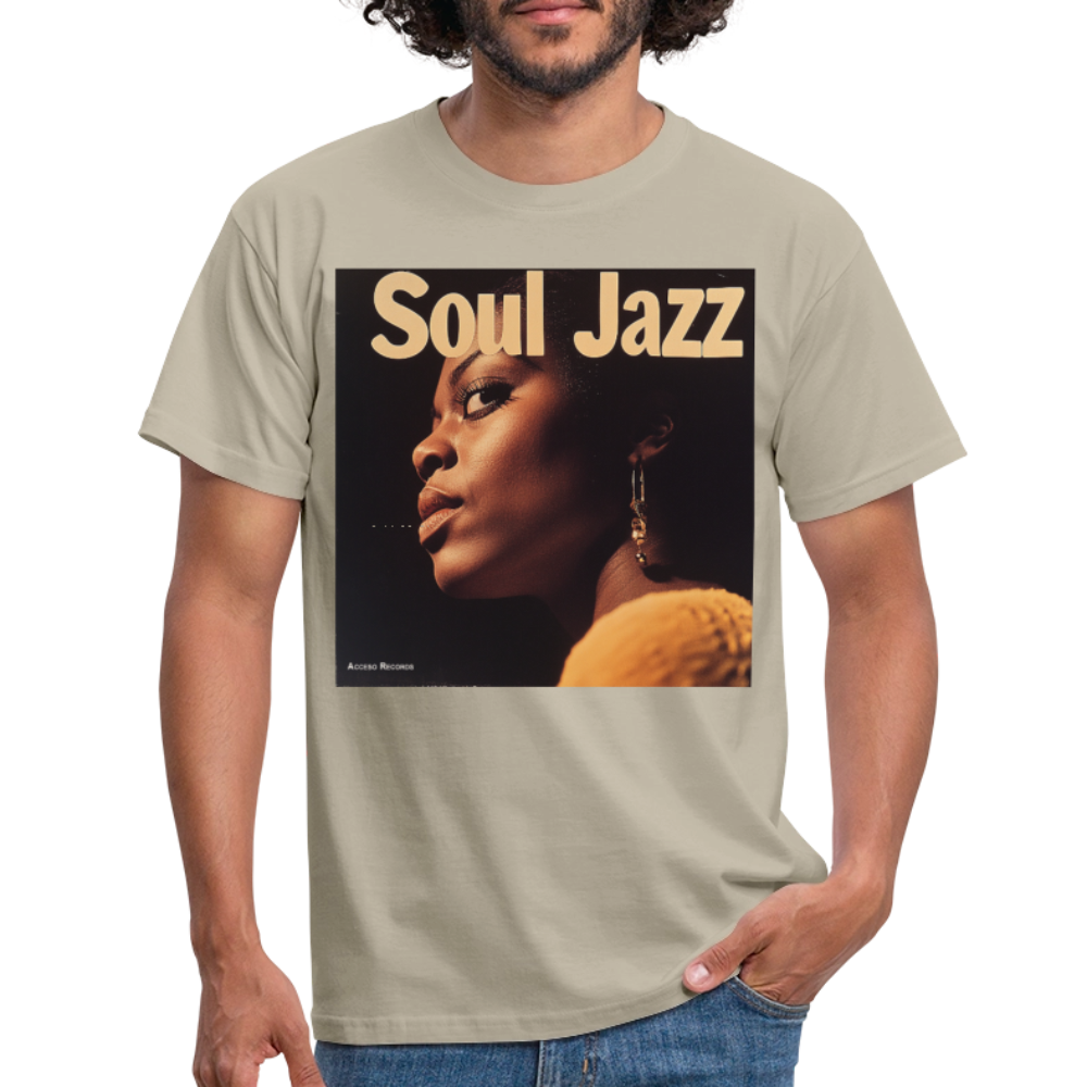 Acceso's Soul Groove: Jazz with a Beat, T-shirt herr - sandbeige