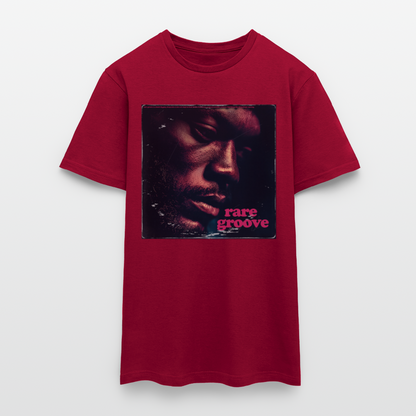 Groove Rare, T-shirt unisex - tegelröd