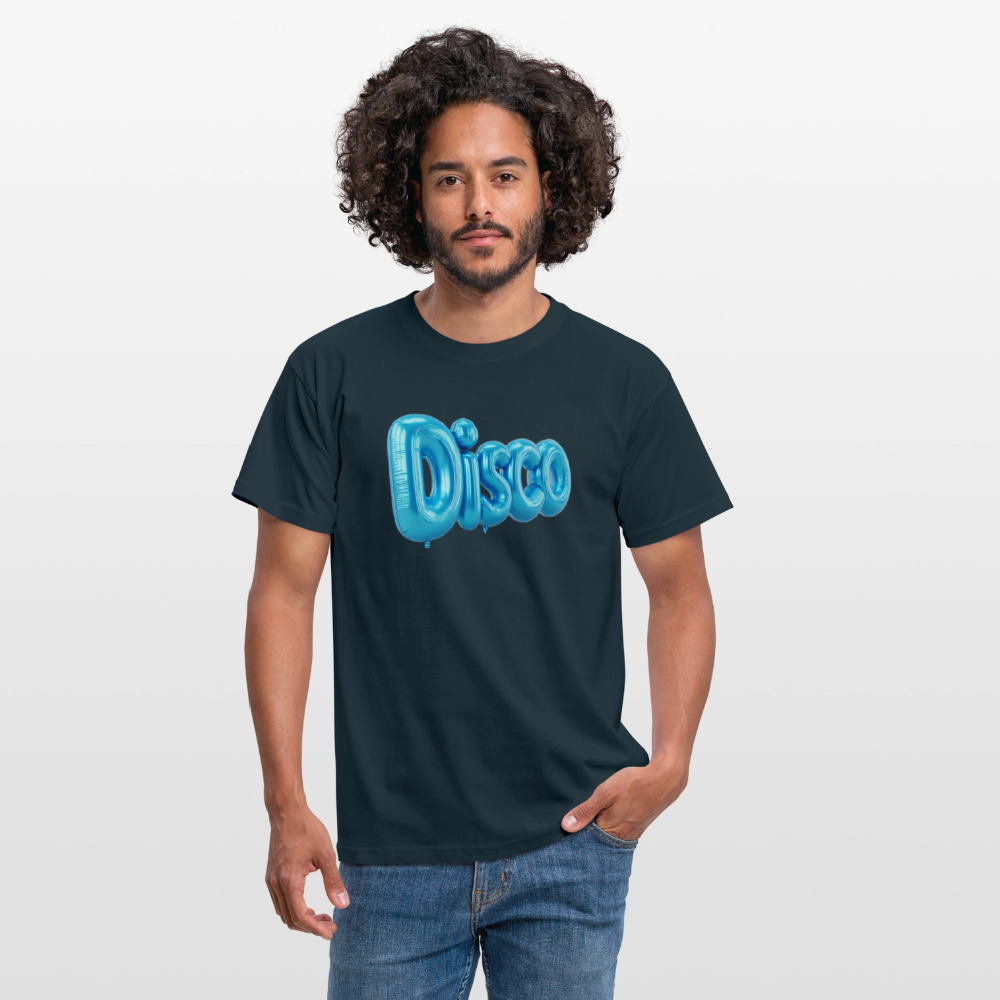 Pump the Disco, T-shirt herr - marinblå