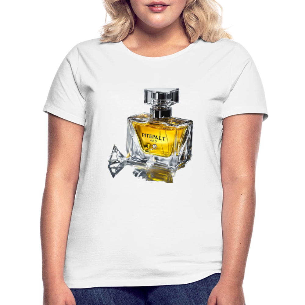 Pitepalt no:5, T-shirt dam - vit