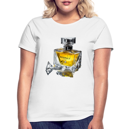 Pitepalt no:5, T-shirt dam - vit