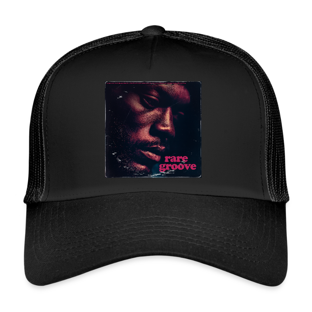 Groove Dust, Trucker Cap - svart/svart