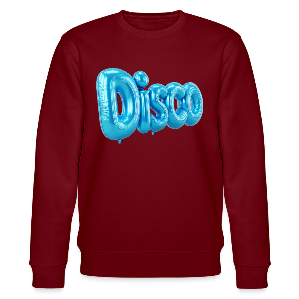 Pump the Disco, Ekologisk sweatshirt CHANGER unisex från Stanley/Stella - vinröd