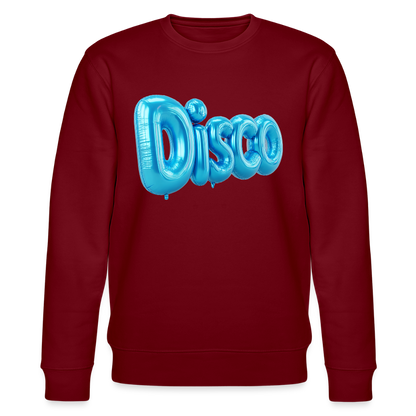 Pump the Disco, Ekologisk sweatshirt CHANGER unisex från Stanley/Stella - vinröd