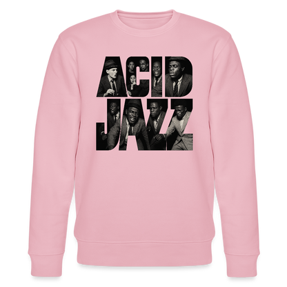 80s Club Jazzdance, Ekologisk sweatshirt CHANGER unisex från Stanley/Stella - ljusrosa