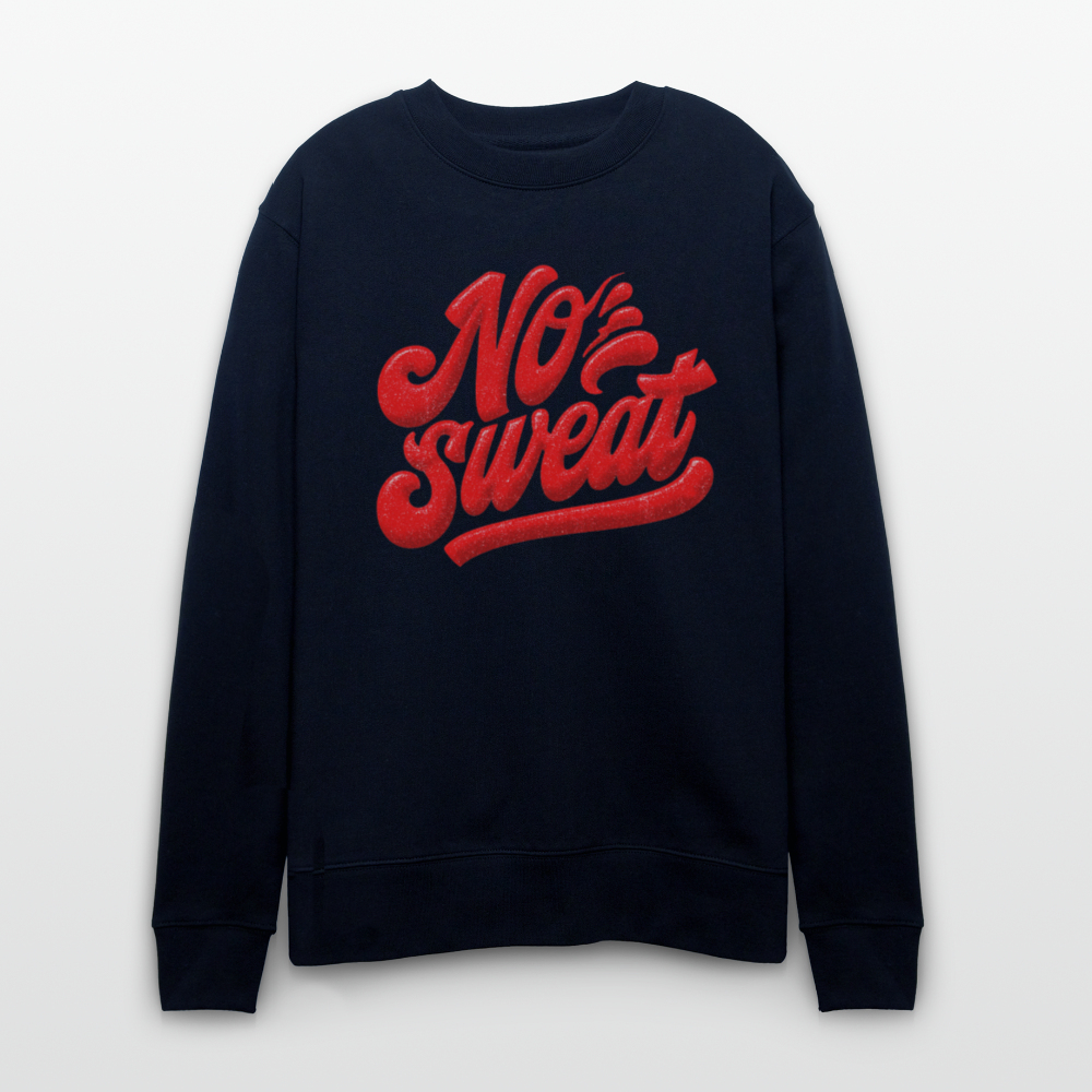 No Sweat, Ekologisk sweatshirt CHANGER unisex från Stanley/Stella - marinblått