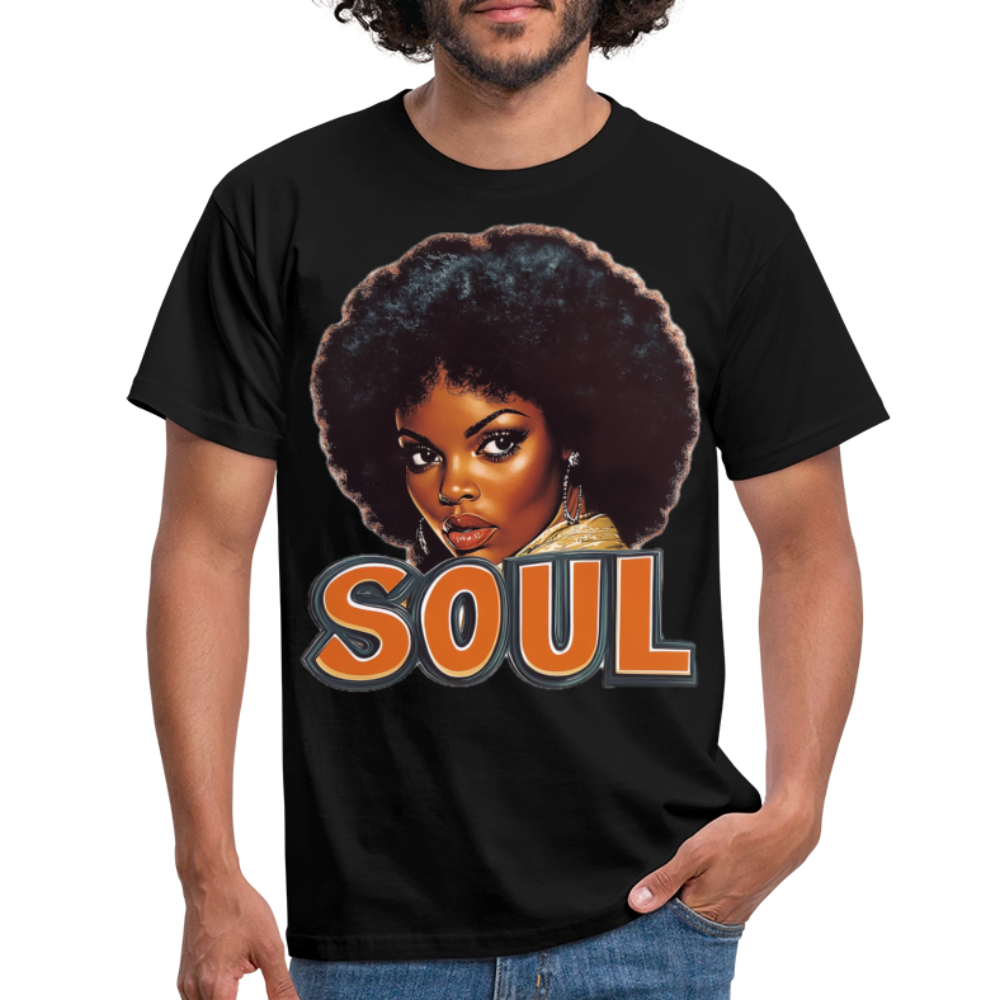 Soulful Vibes, T-shirt herr - svart