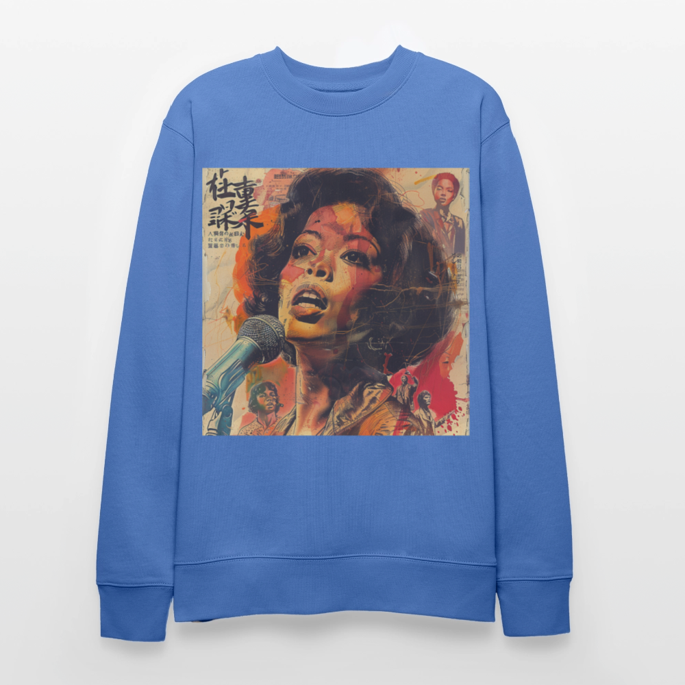 Soundtrack, Soul Undercover, Ekologisk sweatshirt CHANGER unisex från Stanley/Stella - blå