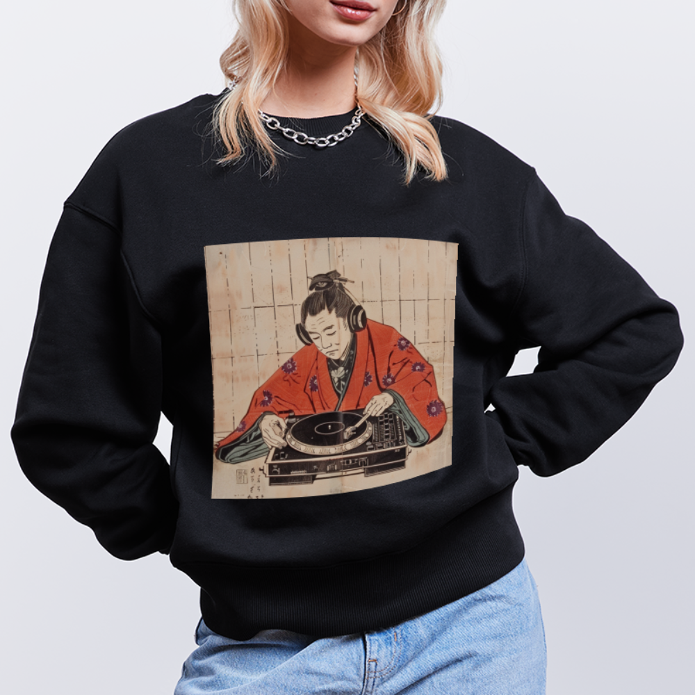 Echo från Edo, Ekologisk oversizetröja RADDER unisex från Stanley/Stella - svart