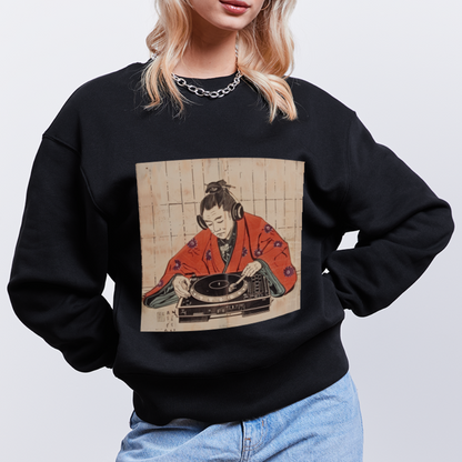 Echo från Edo, Ekologisk oversizetröja RADDER unisex från Stanley/Stella - svart