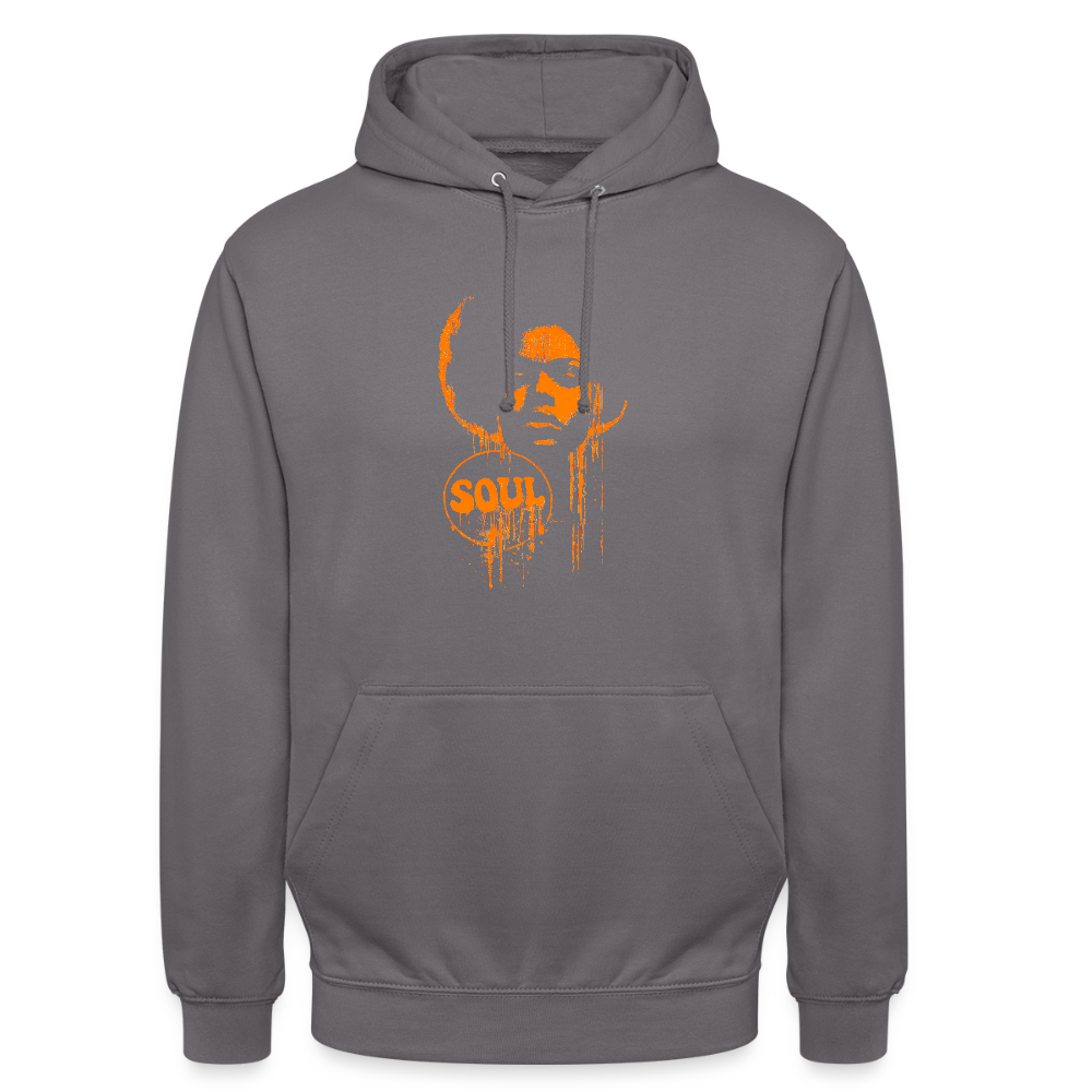 SOUL GLOW, Luvtröja unisex - mellangrå