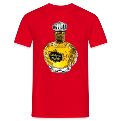 Eau de Perfume, T-shirt herr - röd