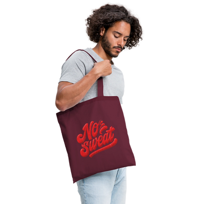 No Sweat, Tygväska - vinröd