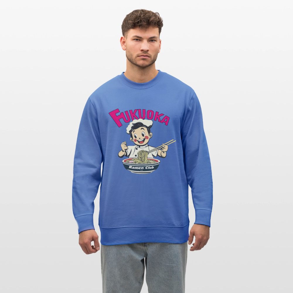 Fukuoka Ramen Club, Ekologisk sweatshirt CHANGER unisex från Stanley/Stella - blå