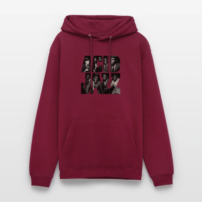 80s Club Jazzdance, Luvtröja unisex - bordeaux