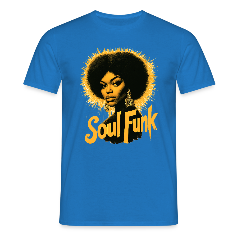 Soul Funk, T-shirt herr - kungsblå