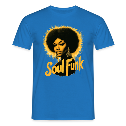 Soul Funk, T-shirt herr - kungsblå