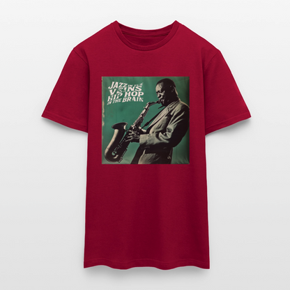 Groove in the Mind, T-shirt unisex - tegelröd