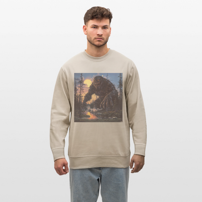 I Skuggorna av Värmland, Ekologisk sweatshirt CHANGER unisex från Stanley/Stella - beige