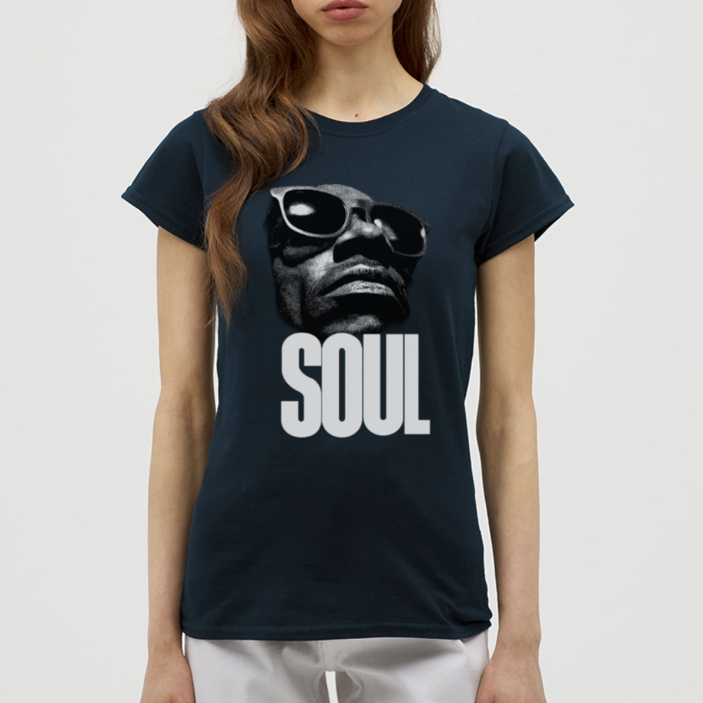 Soul Frequency,  T-shirt dam - marinblå