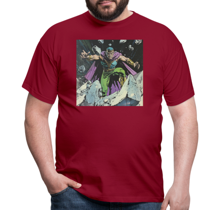 Granitus, T-shirt herr - tegelröd