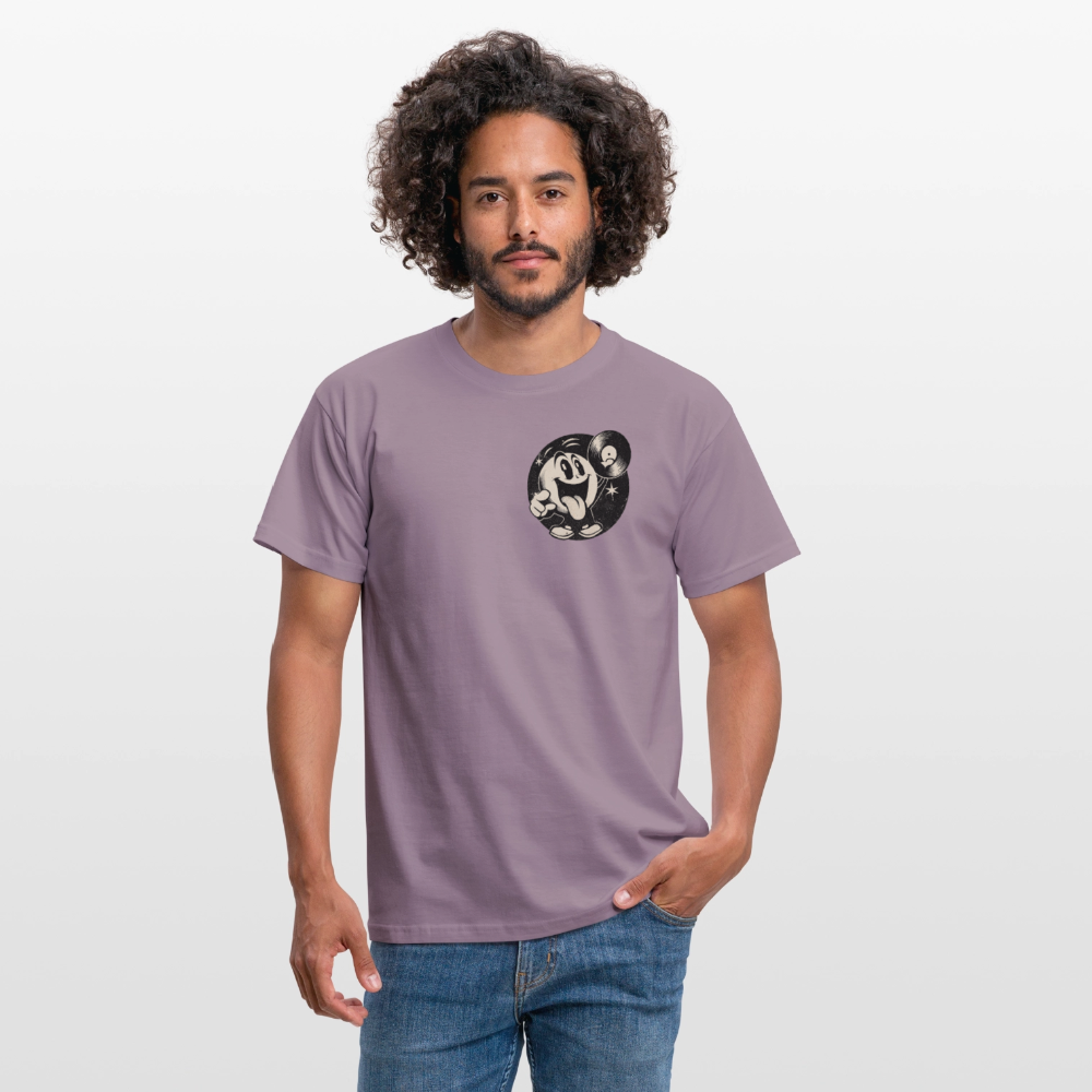 Groove Chaser, T-shirt herr - lilagrå 