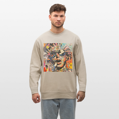 Cosmic Soul Groove, Ekologisk sweatshirt CHANGER unisex från Stanley/Stella - beige