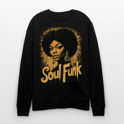 Soul Funk, Ekologisk sweatshirt CHANGER unisex från Stanley/Stella - svart