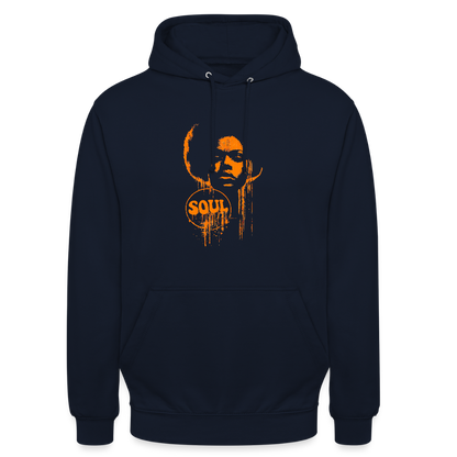 SOUL GLOW, Luvtröja unisex - marinblå