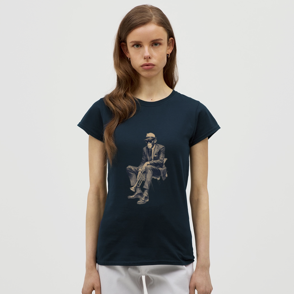 Be-Bop Monkey Business - marinblå