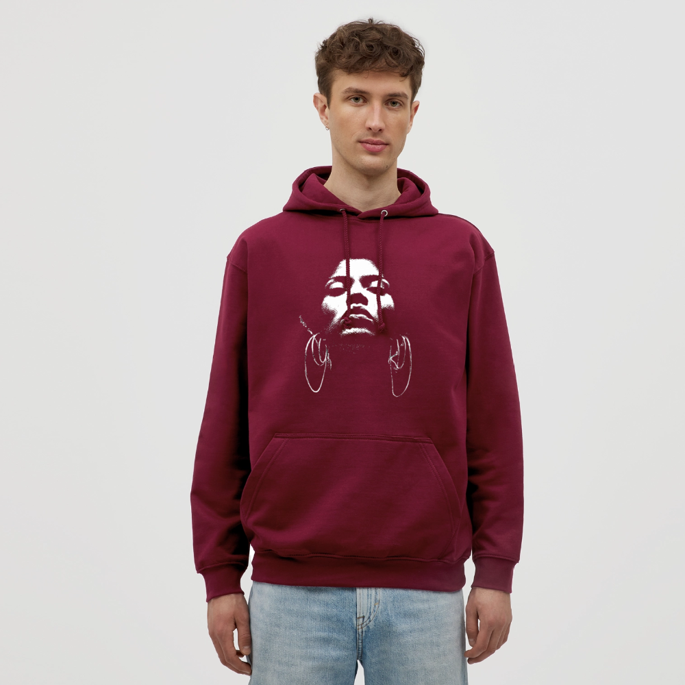 Beat Goddess, Luvtröja unisex - bordeaux