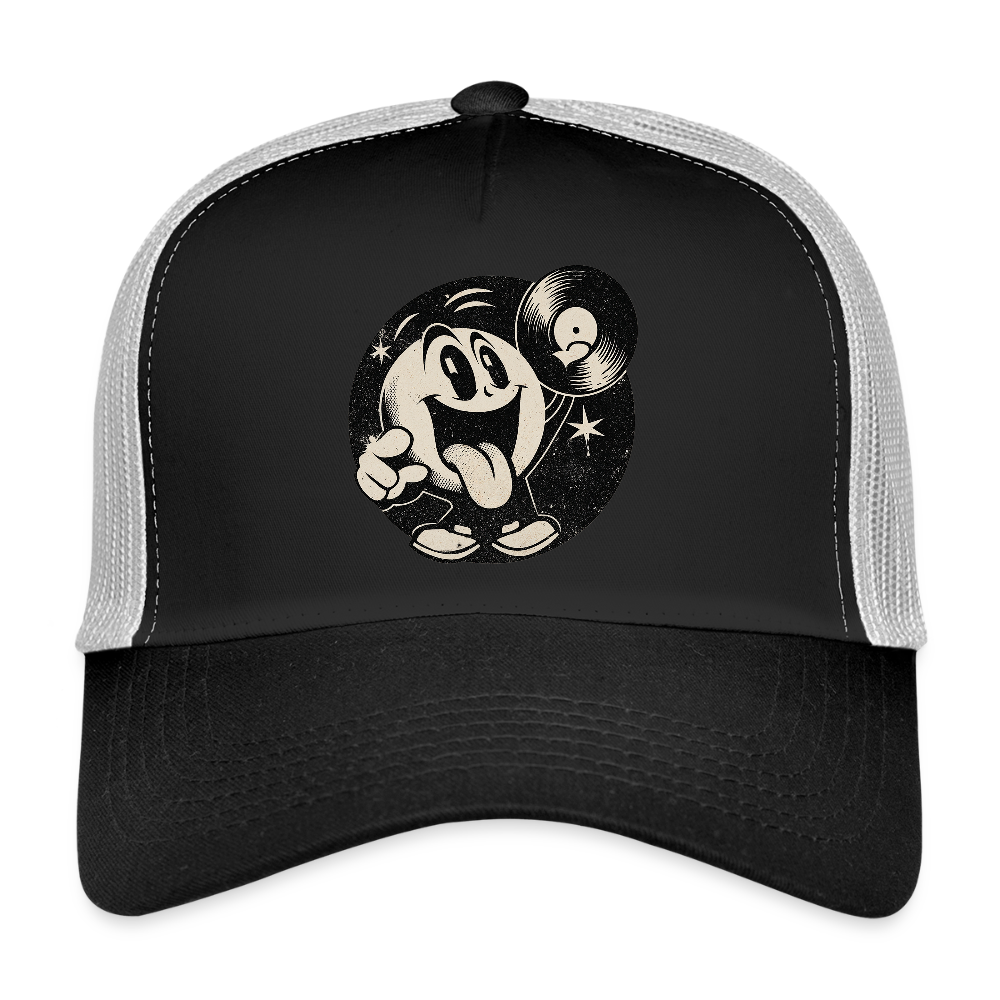 Groove Chaser, Trucker Cap - svart/stengrå