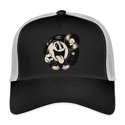 Groove Chaser, Trucker Cap - svart/stengrå