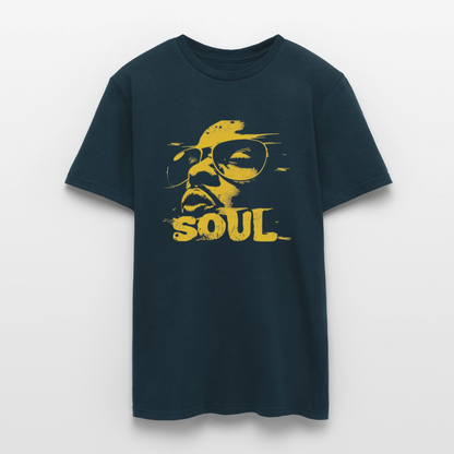 Funky Soul, T-shirt herr - marinblå