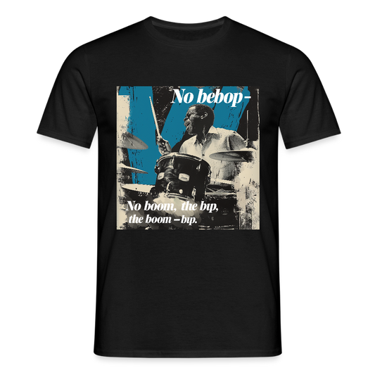 Push It Bebop, T-shirt unisex - svart