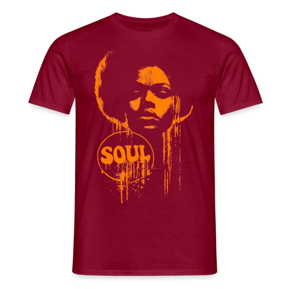 SOUL GLOW, T-shirt unisex - tegelröd