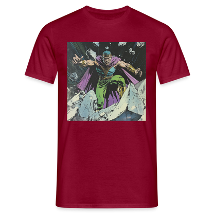 Granitus, T-shirt herr - tegelröd