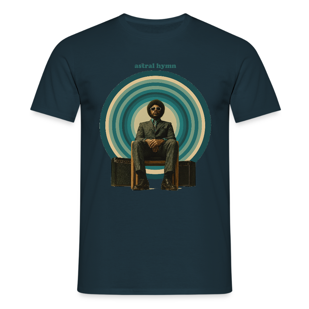 The Creator Has a Free Jazz Plan, T-shirt unisex - marinblå