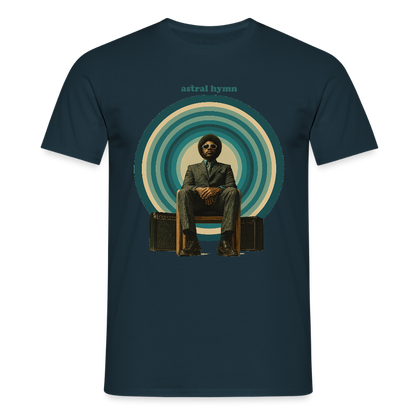 The Creator Has a Free Jazz Plan, T-shirt unisex - marinblå